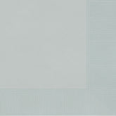 Silver 2-Ply Luncheon Napkins, 40 count